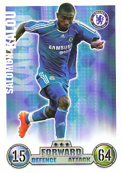 Salomon Kalou Chelsea 2007/08 Topps Match Attax Update #22